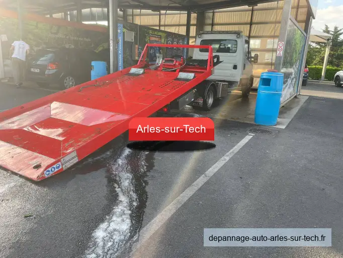 Dépannage et remorquage à Arles-sur-Tech